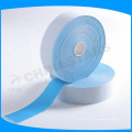 Синий цвет ТК подложка светоотражающая лента, светоотражающая ткань фото для одежды